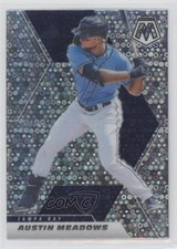 2021 Panini Mosaic Quick Pitch Silver Mosaic Prizm Austin Meadows #39 3t1