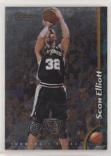 1998-99 Topps Finest No-Protector Sean Elliott #176 11pj
