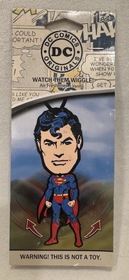 DC Comics Superman Wiggle Hanging Air Freshener Vanilla Scent New 3 pcs