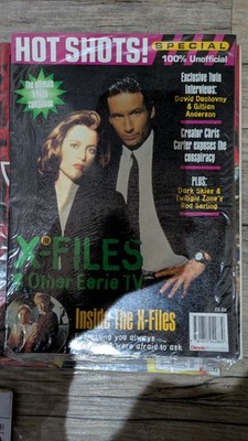 MAGAZIN - Hot Shots! Special Gillian Anderson X-Files 1997 Rare OOP Magazine