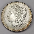 1890 Morgan Silver Dollar  90% SILVER  $1 Coin AU