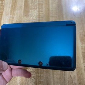 WORKING Nintendo 3DS Aqua Blue Handheld Console 2GB Wi‑Fi 3D NTSC-U/C READ