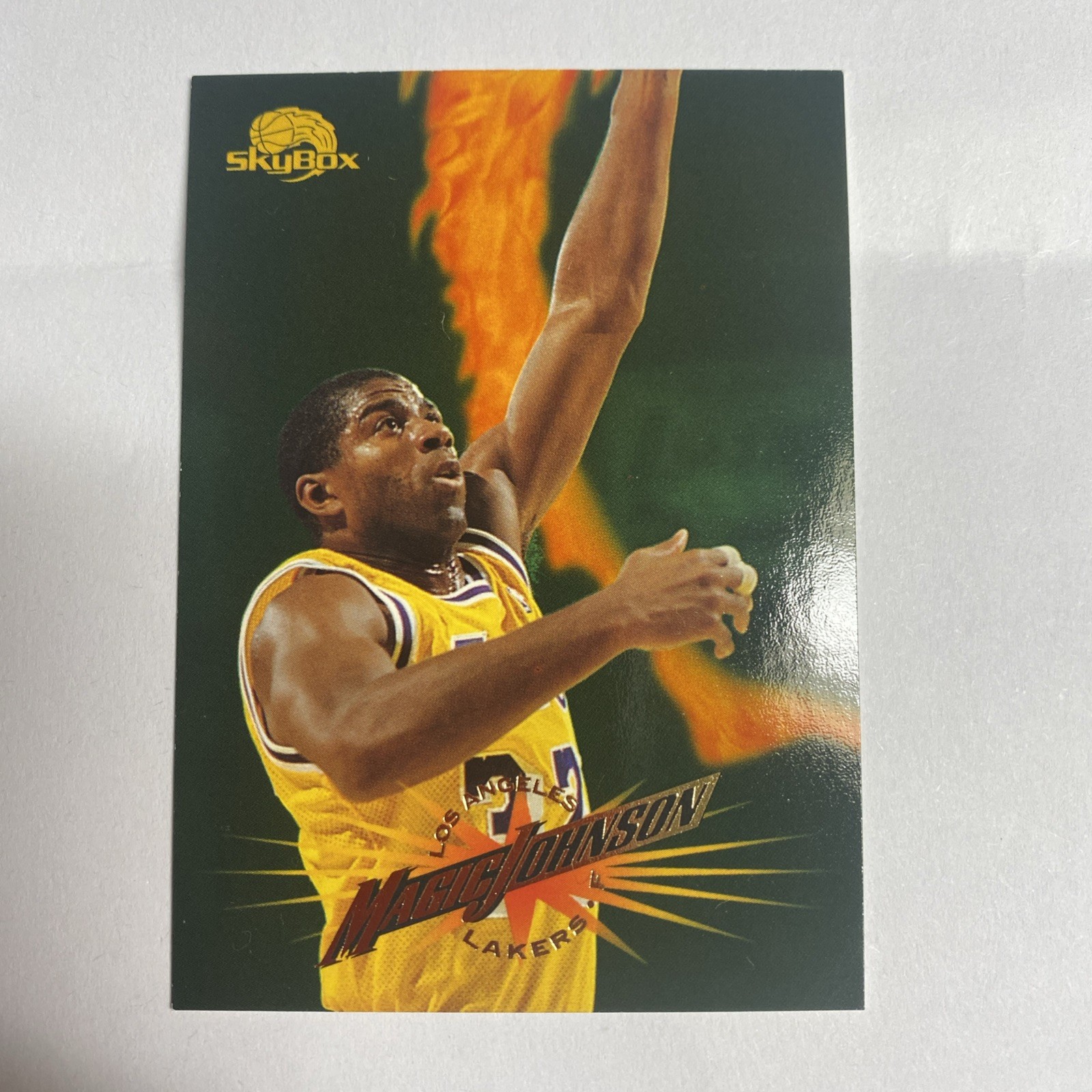 1995-96 Skybox Premium #301 Magic Johnson - LA  Lakers HOF