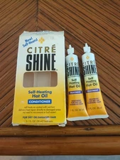 Citré Shine Self-Heating Hot Oil Conditioner Treatment - Vintage 90s Formula 