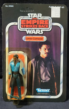 1982 Kenner Star Wars Empire Strikes Back Lando Calrissian Teeth MOC UNP 48 Back