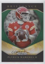 2020 Panini Prizm Brilliance Green Prizm Patrick Mahomes II #9 03nz