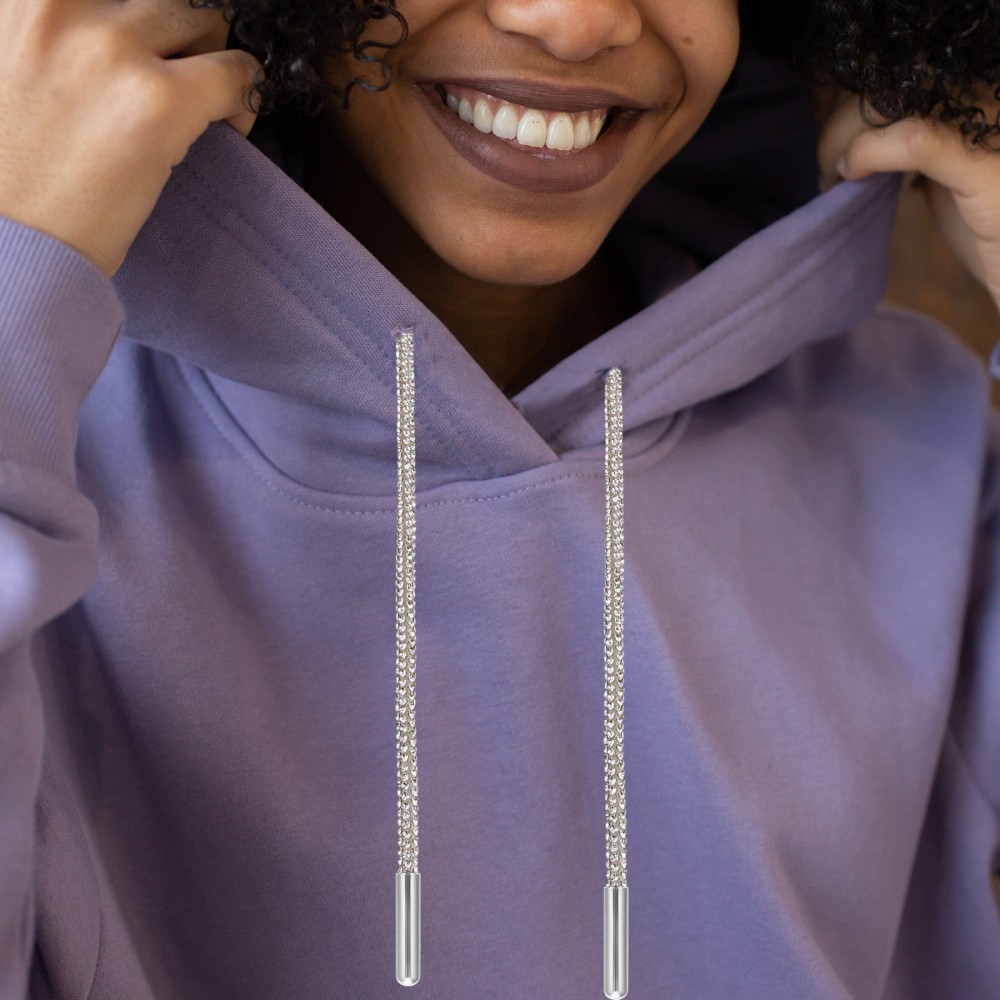 APL 2 Paia Lacci Scarpe Strass Bambino Donna Bling Decorazioni per Sneakers