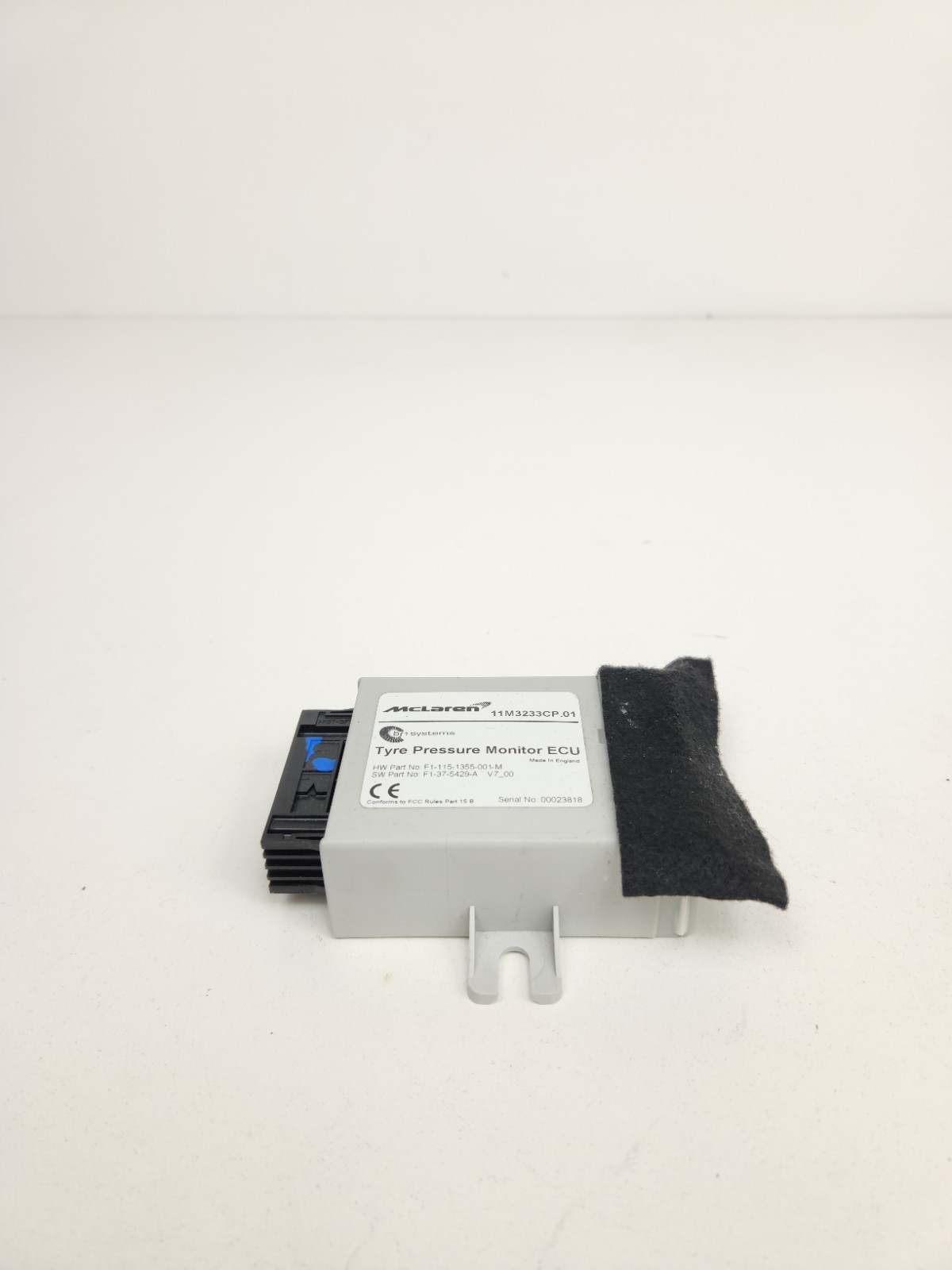 2015-2016 MCLAREN 650S TPMS TIRE PRESSURE MONITOR CONTROL MODULE OEM 11M3233CP 