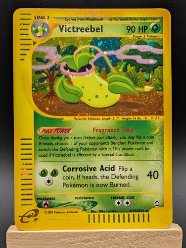 Victreebel H30/H32 Aquapolis Holo E-Reader Rare Pokemon Card
