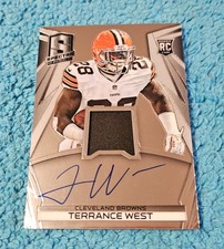 2014 Spectra RPA Terrance West Cleveland Browns Autograph Silver 39/149 #237