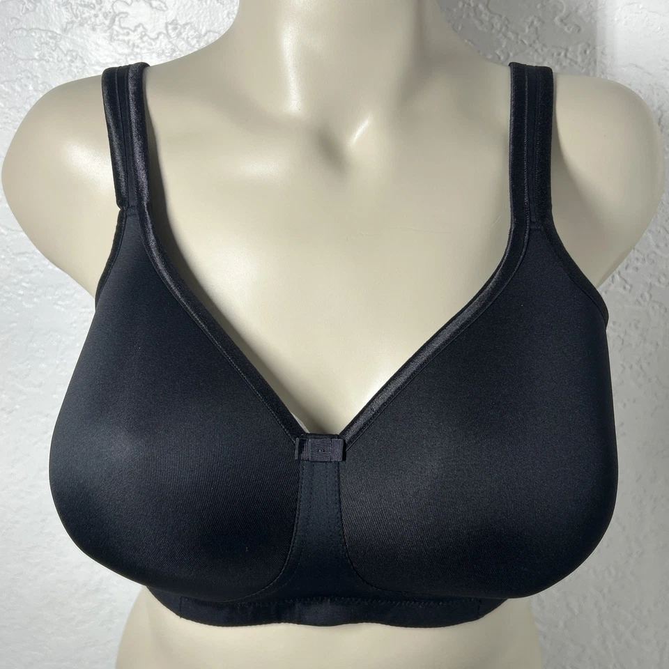 ANITA Tonya Post Mastectomy Bra Size 40D Black Wireless Padded Molded Bra - Image 2 of 4
