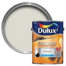 Dulux Emulsion Paint Polished Pebble Matt Wall And Ceiling Interior Washable 5L