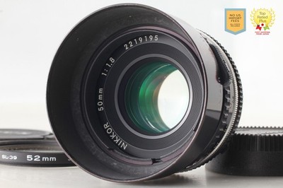 [MINT /Hood] Nikon Ais Ai-s Nikkor 50mm f1.8 Pancake MF Standard Lens From JAPAN