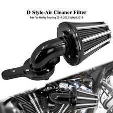 Cnc Cone Stage 1 Air Filter Gray Element For Harley Softail 18-24 Touring 17-25