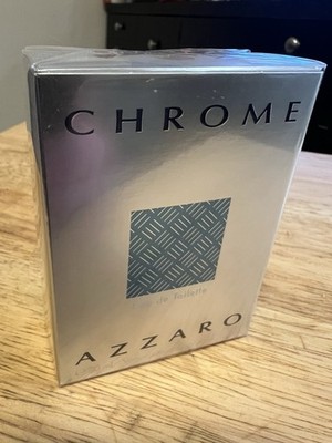 Azzaro Chrome Eau de Toilette Men 1.0 oz (30 mL) - Brand New - Sealed