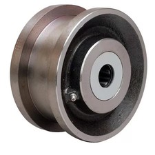 Zoro Select Wft-53Fh-1 Caster Wheel, Steel, 5 In., 5000 Lb.,  Wft-53Fh-1