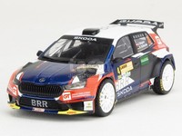 Skoda Fabia Rs Rally2 Lavanttal Rally 2024 - Ixo 1/43