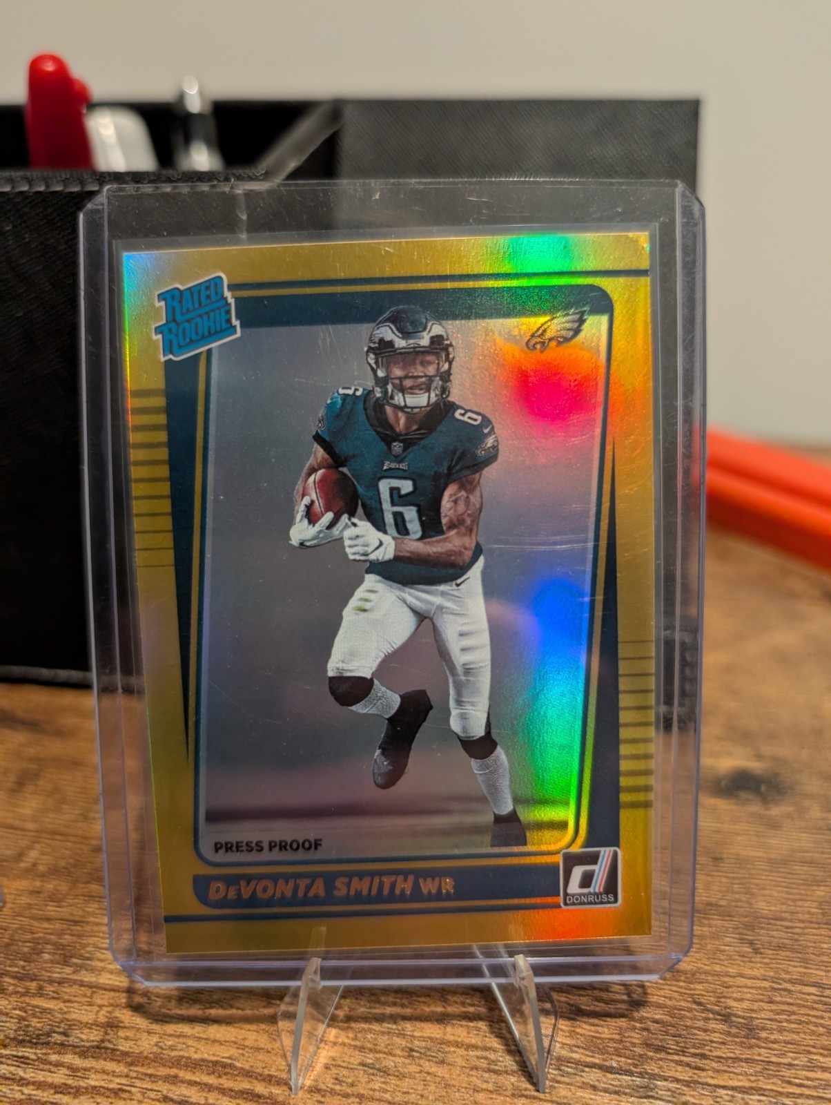 2021 Donruss Press Proof Bronze DeVonta Smith Rookie Card #262 RC