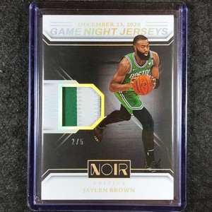 Jaylen Brown RC GD 25枚限定 ジャージナンバー 激レア 2024-25 Select