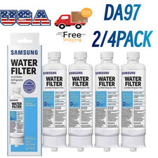 2/4 PACK Genuine Samsung DA97-17376B HAF-QIN/EXP REFRIGERATOR Water Filter US