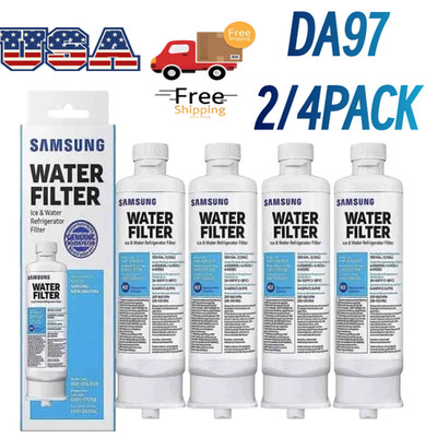 2/4 PACK Genuine Samsung DA97-17376B HAF-QIN/EXP REFRIGERATOR Water Filter US~