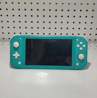 Nintendo Switch Lite Teal Handheld Gaming Console TESTED AND WORKING NO CHARGER