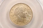 NobleSpirit Beautiful 1908 25c Barber Silver Quarter PCGS MS 63