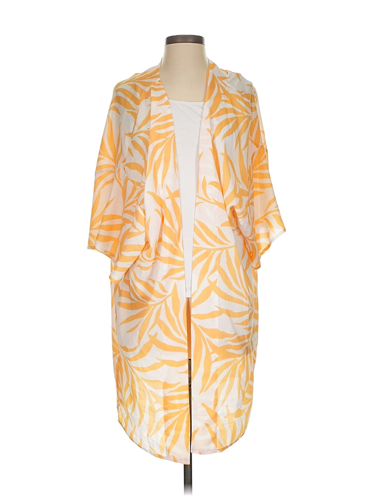 MAISON DU SOIR Women Yellow Kimono XS - image 1