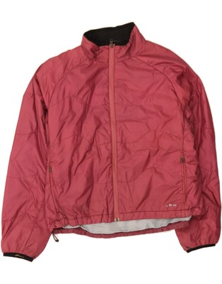 L.L.BEAN Damen Regenjacke UK 18 XL Rosa Nylon CH13