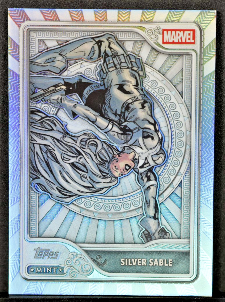 2026 TOPPS MINT MARVEL SILVER SABLE SILVER TIER REFRACTOR #64