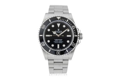 Rolex Submariner No Date Edelstahl Automatik Herrenuhr Ref. 124060 B&P 2022