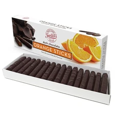 Indulgent Orange Chocolate Sticks 10.5 Ounce Gluten Free Kosher Treats