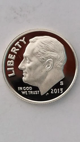 2013-S United States Proof Silver, Roosevelt Dime