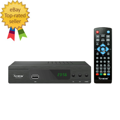 3300STB ATSC Converter Box with Recording Media Player  Built In Digital Clock A