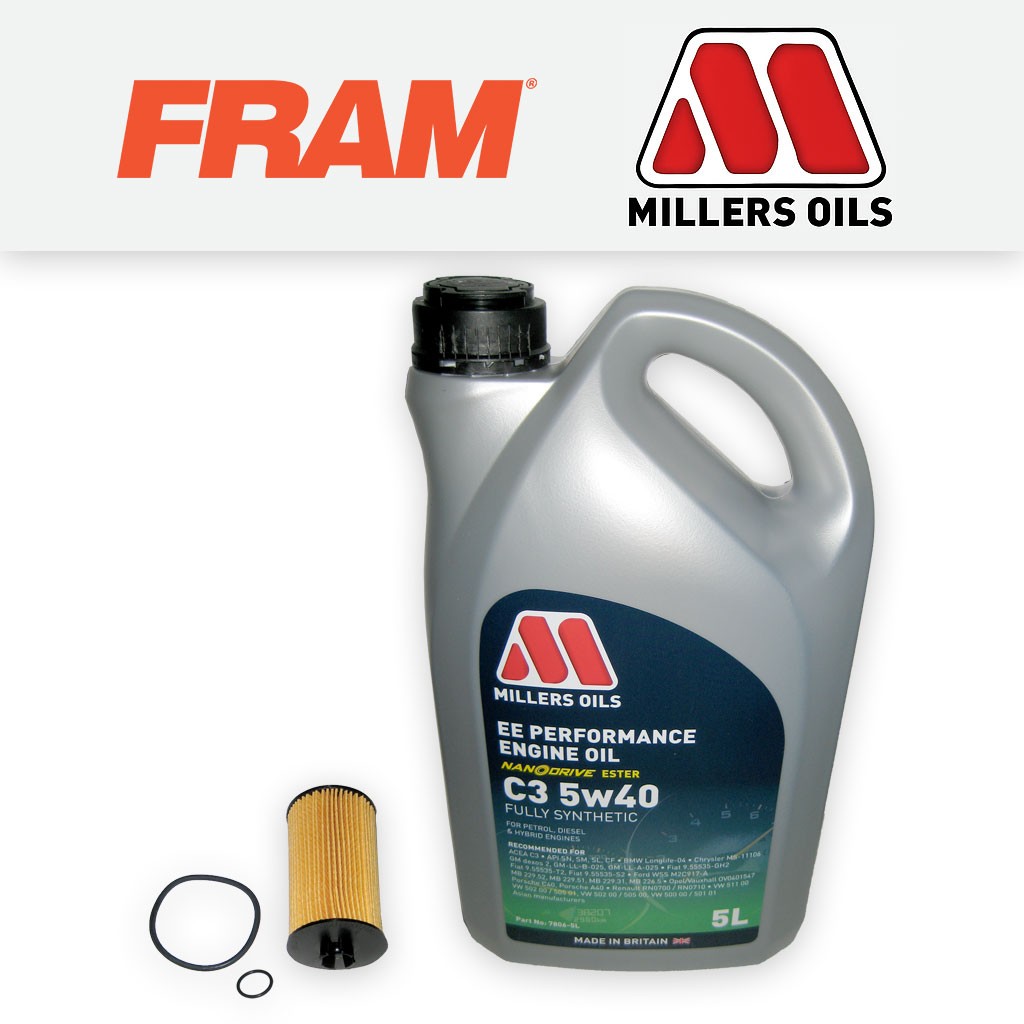 SERVICE KIT for VAUXHALL VECTRA C 1.8 16V Z18XER FRAM OIL FILTER +NANODRIVE OIL