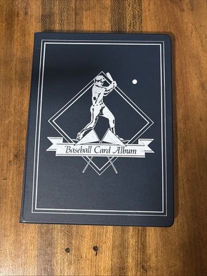 Empty Baseball Card Album with Pages