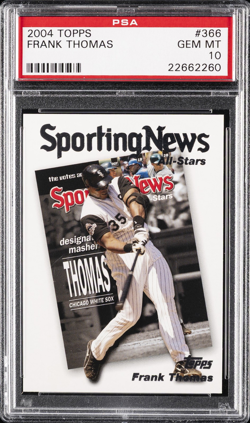 2004 Frank Thomas [Gold] #366