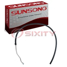Sunsong Control Valve To Cooler Power Steering Return Line Hose for 1969 cu