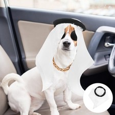 Pet Halloween Costume Christmas Dog Head Wrap Cat Dress up Accessories