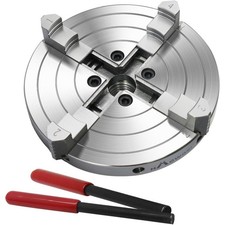 Wood Lathe Chuck 6 inch 4 Jaws Self-Centering Lathe Chucks 