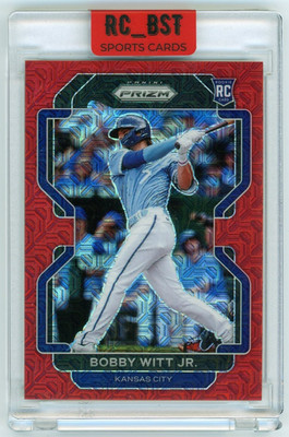 BOBBY WITT JR. RC Rookie - Red Mojo Prizm #/149 2022 Panini Prizm #33