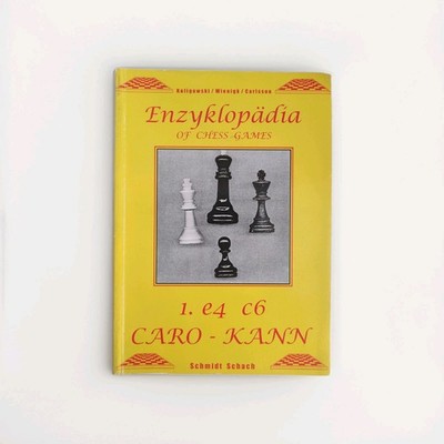 Kuligowski Enzyklopädia of Chess Games Caro-Kann 1.e4 c6 Schmidt Schach Buch