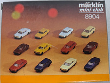 MARKLIN MINI CLUB 8904 Z SCALE SET OF 12 AUTOMOBILE KITS