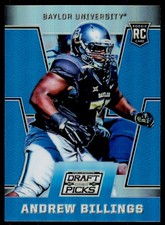 2016 Panini Prizm Collegiate Draft Picks Andrew Billings 182 Blue Baylor Bears