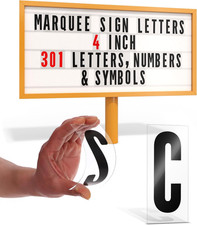 Marquee Letters, Sign Letters