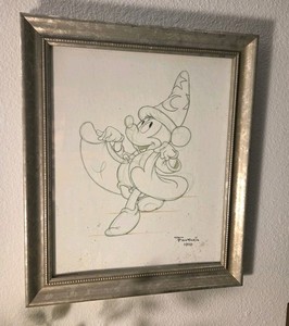 Sketch of Mickey Mouse from Fantasia (1940)