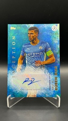 2022 Topps Inception - Rubén Dias /49 Autograph Manchester City
