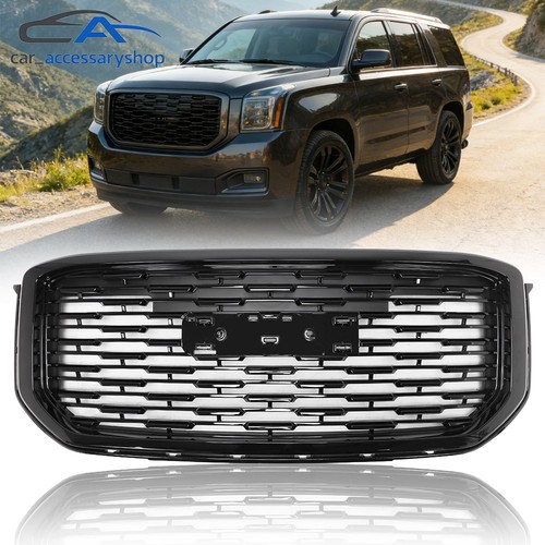 For 2015-2020 GMC Yukon XL Front Upper Bumper Grille Grill Direct Replacement