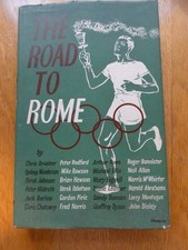 The Road to Rome 1960 Olympic Games Hardback Book Chris Brasher RARE