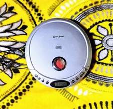 Lennox Sound Silver Portable CD Player Cd-57 Tested  Works